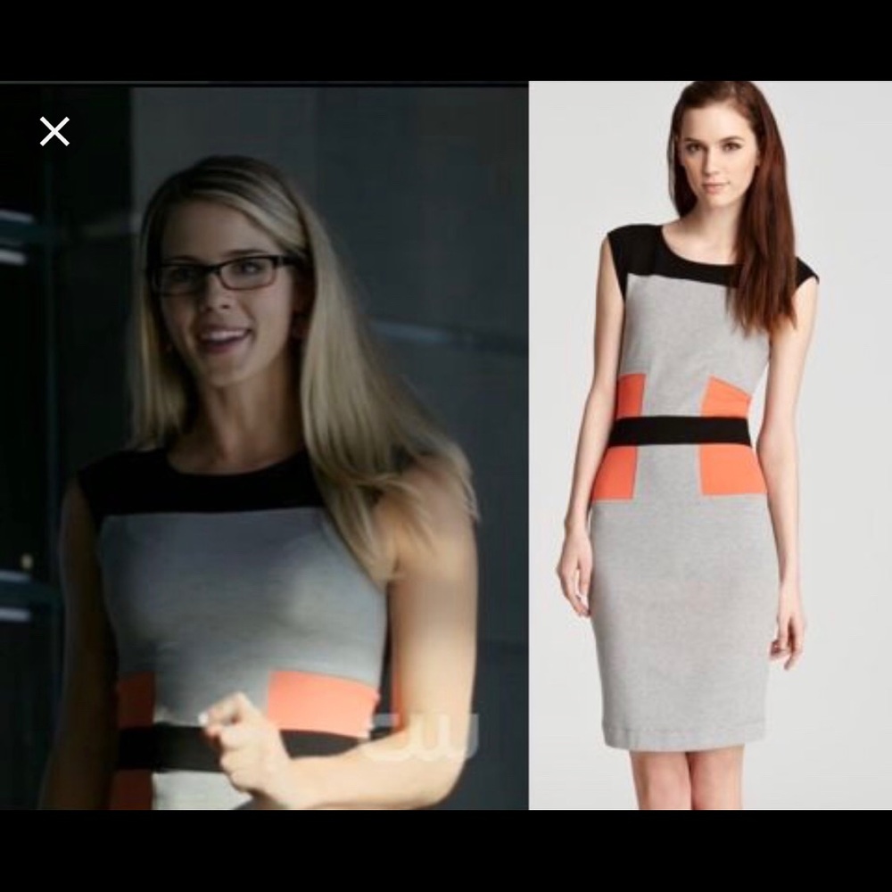 French Connection Colorblock Dress